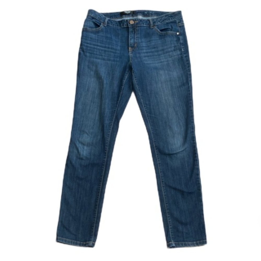 Simply Vera Vera Wang Skinny Jeans Blue Size 10